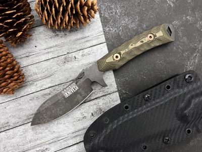 Dawson Knives Harvester G2 Midnight Ultrex Magnacut