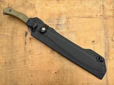 BMC Bladeworks M51, BMC M51 Vanguard, Golok Machete, SK5 Carbonstahl Machete, Black PVD Machete, Outdoor Hiebwerkzeug, BMC Knives Deutschland, Bushcraft Golok, Com2you-biwak