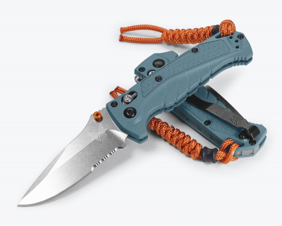 Benchmade 18065S Mini Adira Serrated Depth Blue
