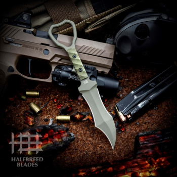 Halfbreed Blades CCK-03 GEN2 Ranger Green Tuhon Raptor