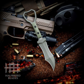 Halfbreed Blades CCK-03 Ranger Green Tuhon Raptor