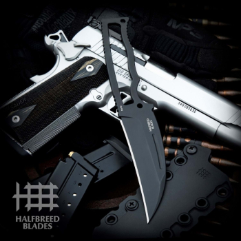 Halfbreed Blades CFK-02 Compact Field Knife PVD Pikal 