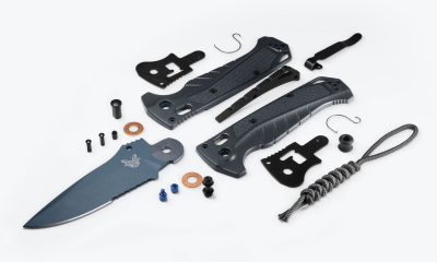 Benchmade 18060SBT-01 Adira Serrated Tempest Gray