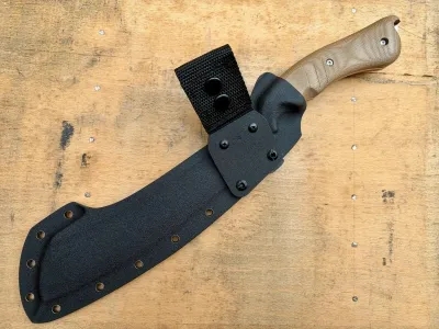 BMC Bladeworks M42, BMC M42 Naga, Parang Machete, Carbonstahl Machete, Stonewash Machete, Sand Micarta Hiebwerkzeug, BMC Knives Deutschland, Bushcraft Parang, Com2you-biwak