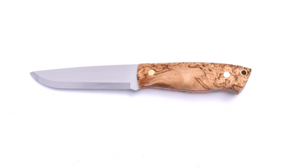 Brisa EnZo Trapper 115 Elmax Sc Knife Maserbirke
