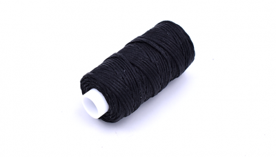 Garn gewachst schwarz 1mmx22m