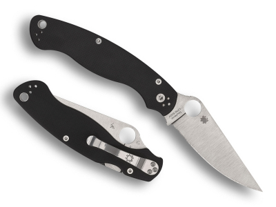 Spyderco C36GPLE2 Military 2 Black G10, S30V Left Hand