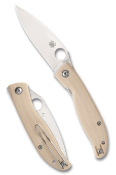 Spyderco C274GWP Mantra 4 White G10