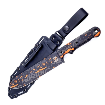 White River Knives Firecraft 7 Poison Frog Cerakote