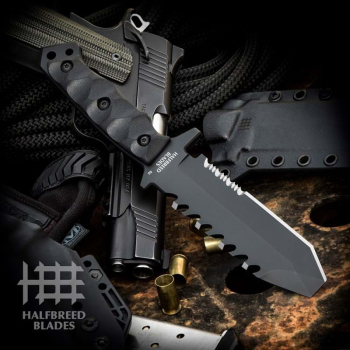 Halfbreed Blades ERK-01 Emergency Rescue Knife Black