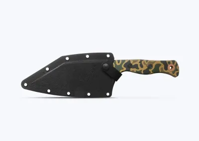 Benchmade 4010FE-2601, Benchmade Station Knife Limited, Benchmade Camo Messer, Premium Kochmesser Outdoor, Benchmade Küchenmesser, 4010FE-2601 Camo, limitiertes Outdoormesser