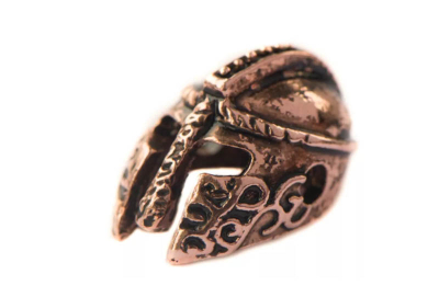 Bead Metal Helmet Viking 'Rose Gold'