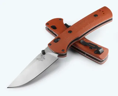Benchmade 15090-01 SlipRidge AXIS, Orange G10, MagnaCut