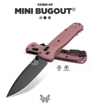 Benchmade 533BK-05 MINI BUGOUT Alpine Glow Grivory Taschenmesser