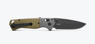 Benchmade 593BK PSK MagnaCut Gray Green G10