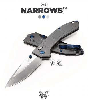 Benchmade 748 NARROWS Titanium M390 taschenmesser