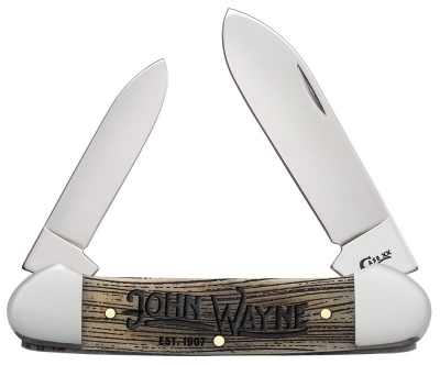 Case SS John Wayne Gift Set Natural Bone Canoe