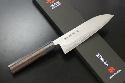 Kanetsune KC-462 Santoku 165mm Red Sandalwood