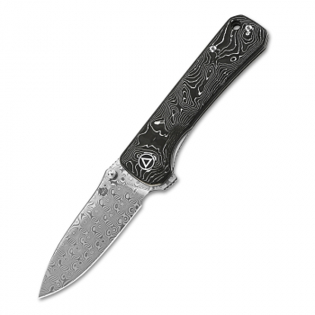 QSP Knife QS131-Q Hawk Aluminium Foil Carbon Fiber