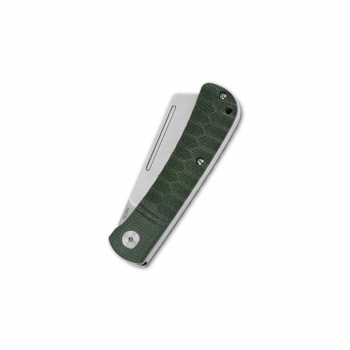 QSP Knife QS142-A Hedgehog Green Micarta Slip Joint
