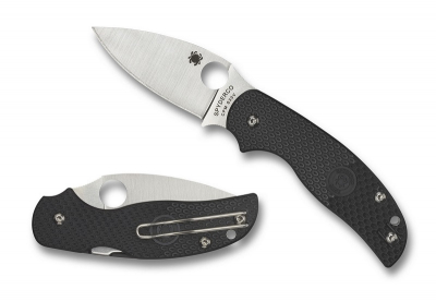 Spyderco C123PBK Sage 5 Lightweight Black