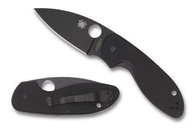 Spyderco Efficient G-10 Black Blade C216GPBBK 