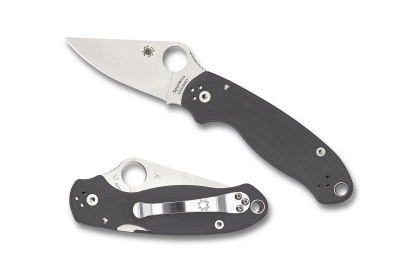 Spyderco C223GPDGY Para 3 Maxamet G-10 Dark Gray