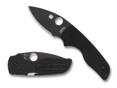 Spyderco C230GPBBK Lil' Native, Black Blade G-10