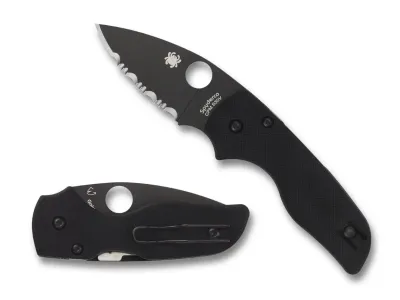 Spyderco C230GSBBK Lil' Native Black Blade G-10 SpyderEdge