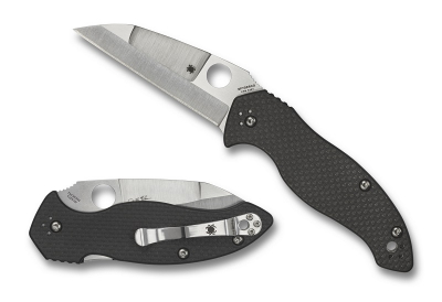 Spyderco C248CFP Canis Carbon Fiber G-10 Laminat