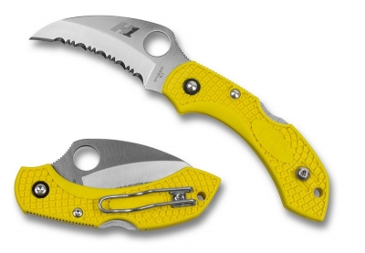 Spyderco C28SYL2HB Dragonfly 2 Salt Hawkbill