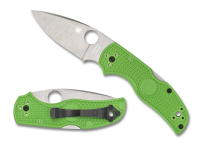 Spyderco C41PGR5 Native 5 Salt Green FRN LC200N