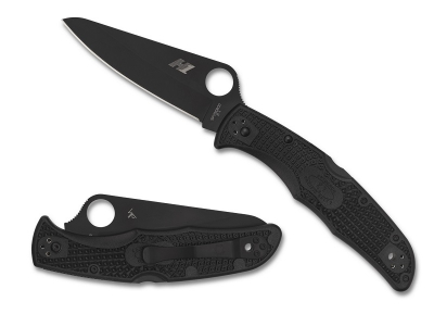 Spyderco C91PBBK2 Pacific Salt 2 H-1 Black Blade