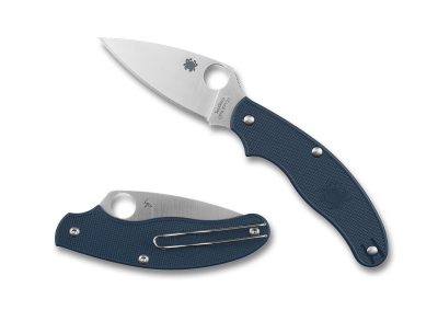 Spyderco C94PCBL UK Penknife Blue FRN CPM-SPY27 slipjoint