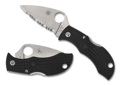 Spyderco MBKLFS Manbug Black FRN Leaf VG10 stahl