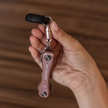 KeySmart Mag Connect Magnetic Quick Connect Rose Gold