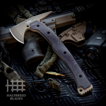Halfbreed Blades LRA-01 Large Rescue Axe Dark Earth