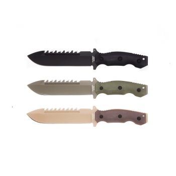 Halfbreed Blades LSK-01 Black Large Survival Knife