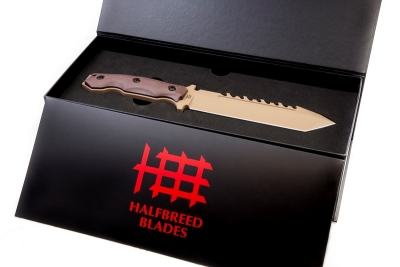 Halfbreed Blades LSK-02 Dark Earth Large Survival Knife