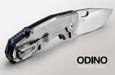 Viper Odino Titan - satinierte Klinge titan messer