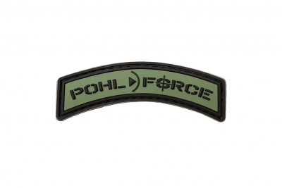 3D Rubber Patch Pohl Force green