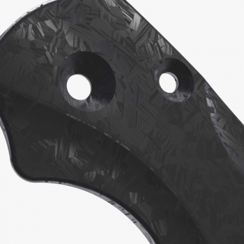 Flytanium Spyderco Paramilitary 2 Lotus Carbon Shred Griffschalen
