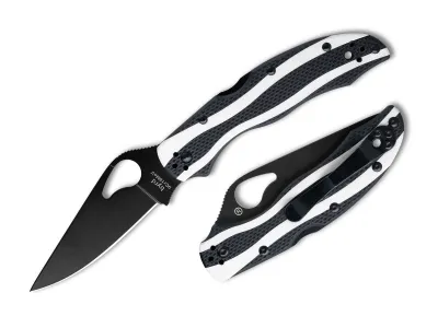 Spyderco byrd BY25GPBK Magpie G10 PlainEdge