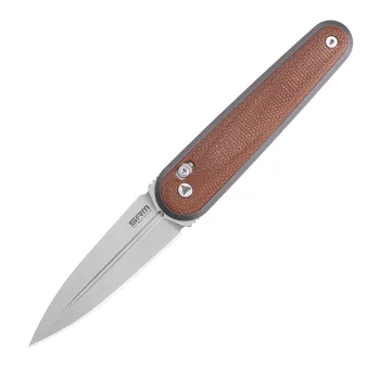 SRM Twin 251MB-MN, Brown Micarta – Ansicht 1