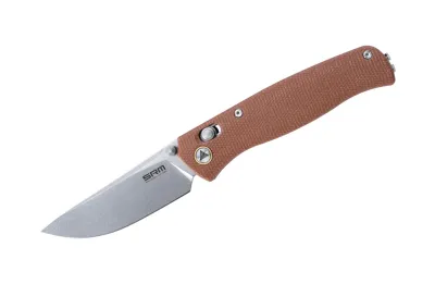 SRM Medal 255L-MN, Brown Micarta – Ansicht 1