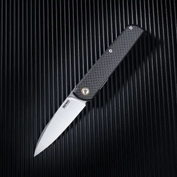 SRM Qrick 408L-KB, Black G10 mit Carbon Fiber – Ansicht 4