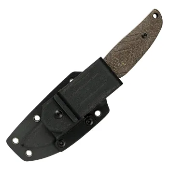 SRM Fossa 605T-MW, Linen Tan Micarta – Ansicht 4