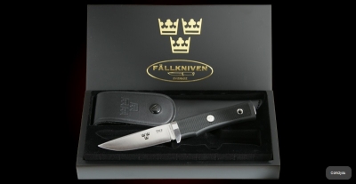 Fällkniven TK2 - Tre Kronor de Luxe Knife - Lederscheide