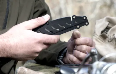 White River Step Up Fillet Black G10 – Ansicht 2