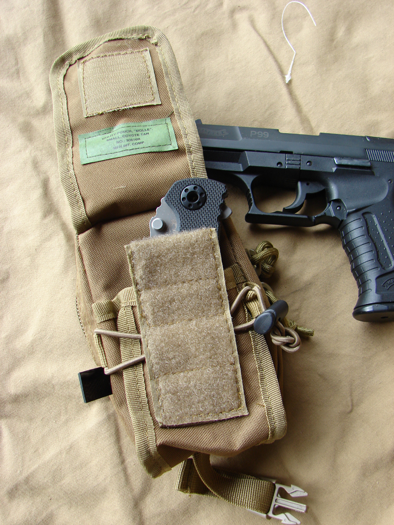 Messer / Outdoor - Molle Mehrzwecktasche klein, verschiedene Farben